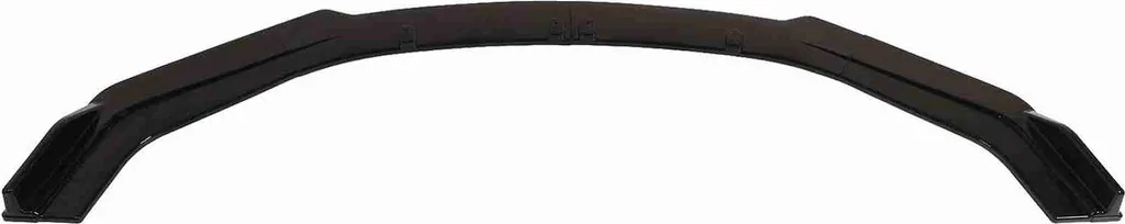 Lame de Pare-choc Avant 165cm Noir Brillant 4 Pièces pour Accord