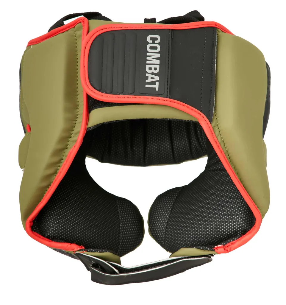 Casque adidas Combat 50 rembourré vert noir adiC50HG résistant en L - 3