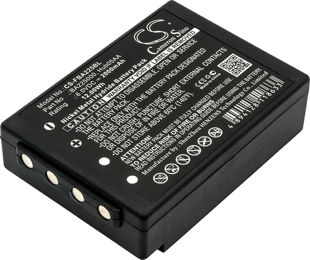 Ricambio Batteria HBC Spectrum 2 e Linus 6 | TECHTEK 2000mAh