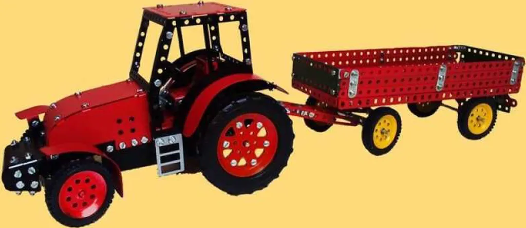 Jeu de construction MERKUR Zetor basic set 646 pièces - Modèle 646 - 7