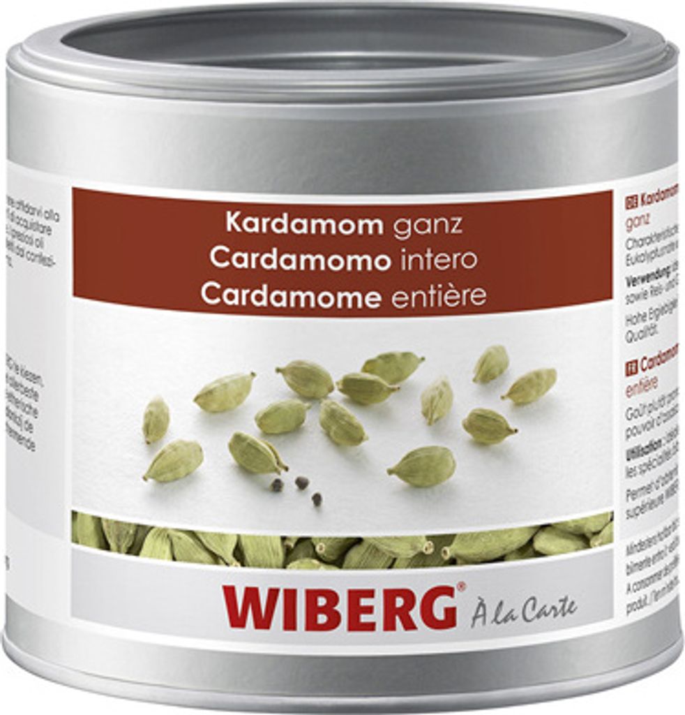 Wiberg Kardamon ganz - 200 g Dose