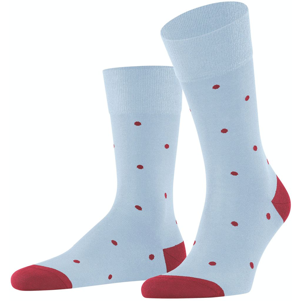 FALKE Dot Socken Herren 6594 - light blue 47-50