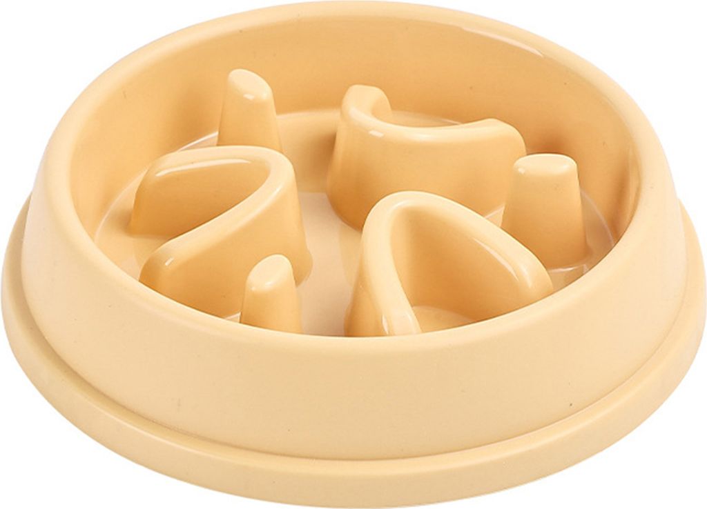 Hundenapf mit langsamer Fütterung, rutschfest, umweltfreundlich, erhöhter Napfständer verhindert Umkippen, Futternapf für gesunde Essgewohnheit...