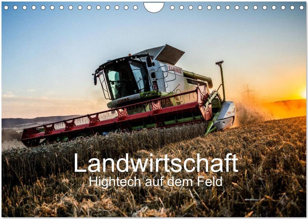 Landwirtschaft - Hightech auf dem Feld (Wandkalender 2026 DIN A4 quer), CALVENDO Monatskalender