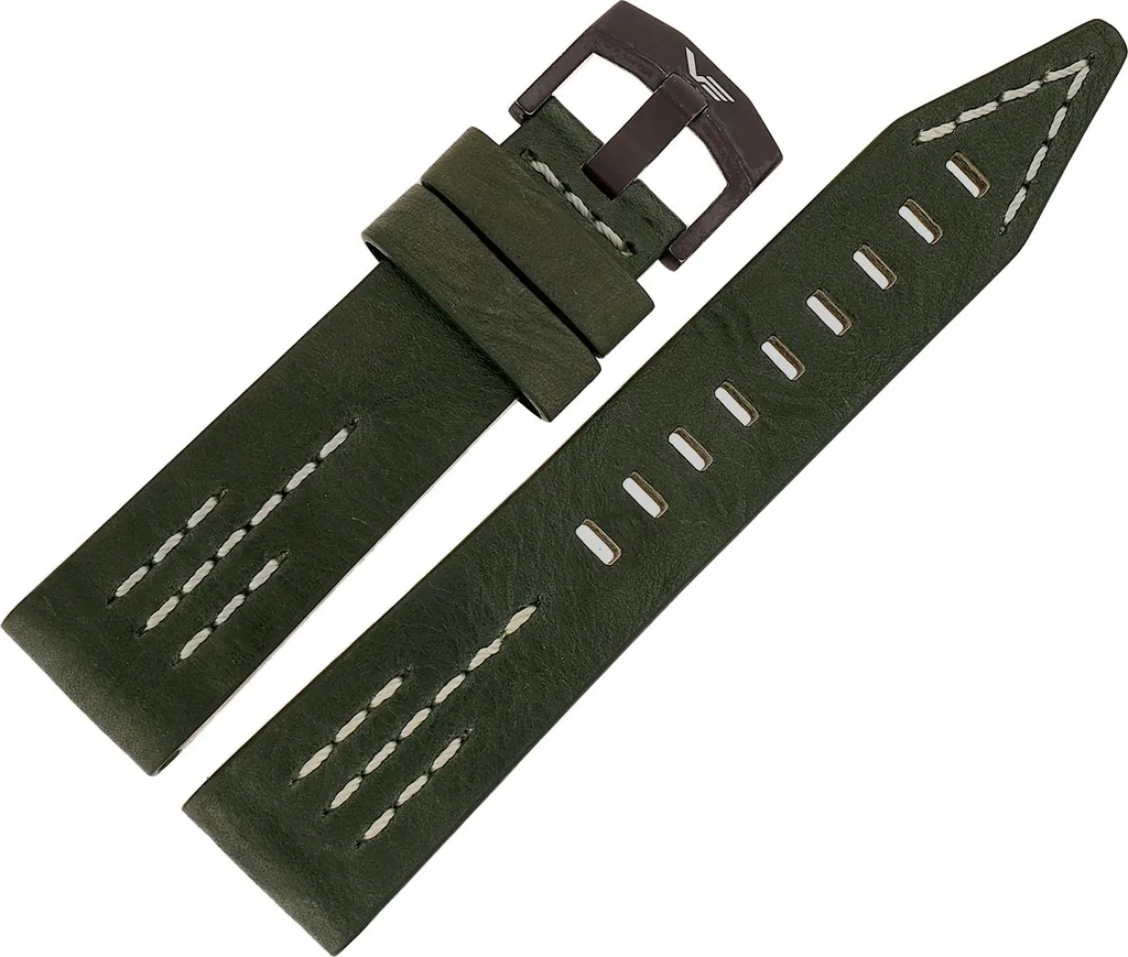 Ceinture Ajustable SSN-571 en Cuir Vert Idéale pour Pantalon et Jean