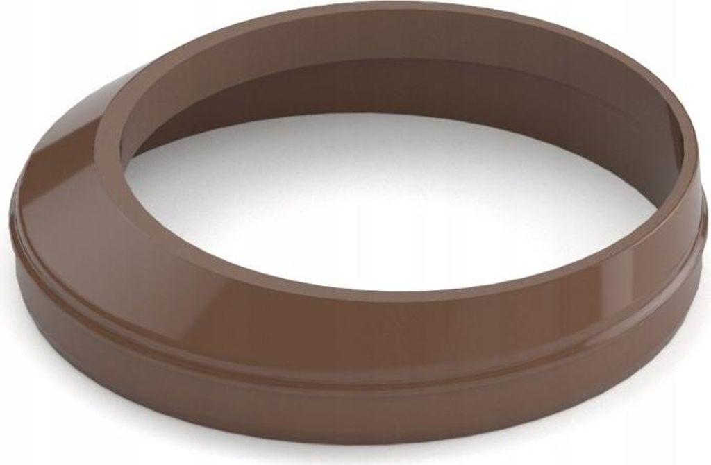 BRYZA | Redukcja do zbiornika 110/90 mm - brązowa - PVC - Zdjęcie produktu 