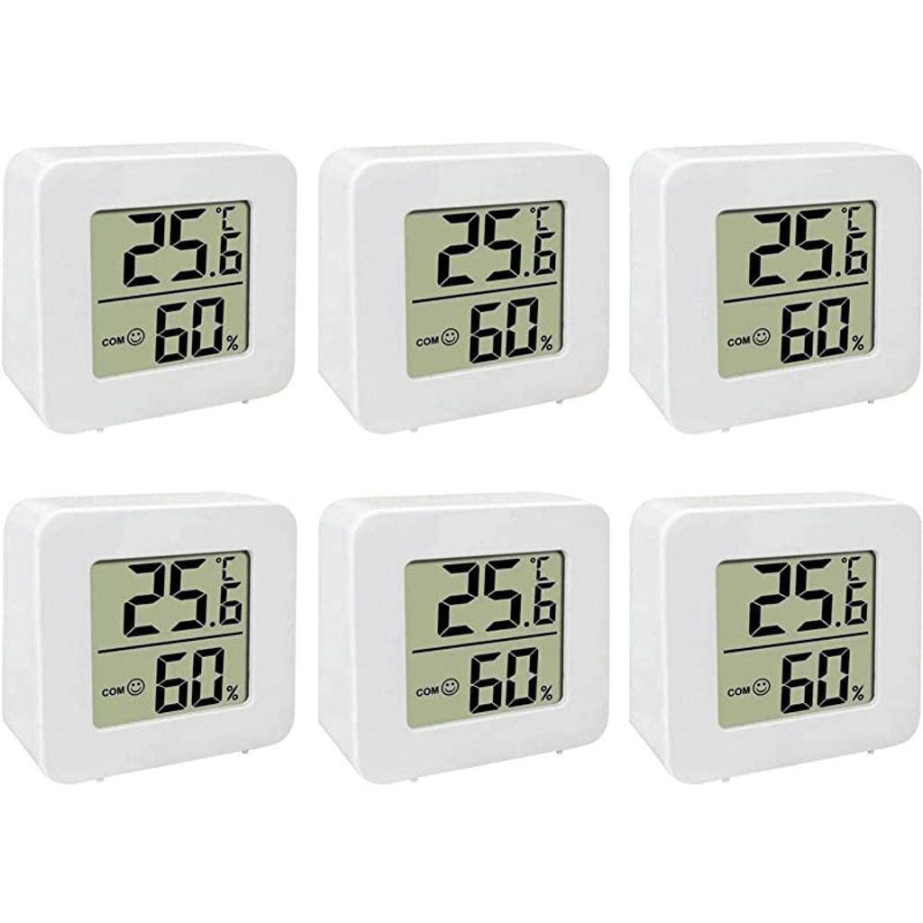 Thermometer Hygrometer Innen Thermo Hygrometer Indicator Digital  Thermometer Innen Raumthermometer Luftfeuchtigkeitsmessgerät, für  Innenraum