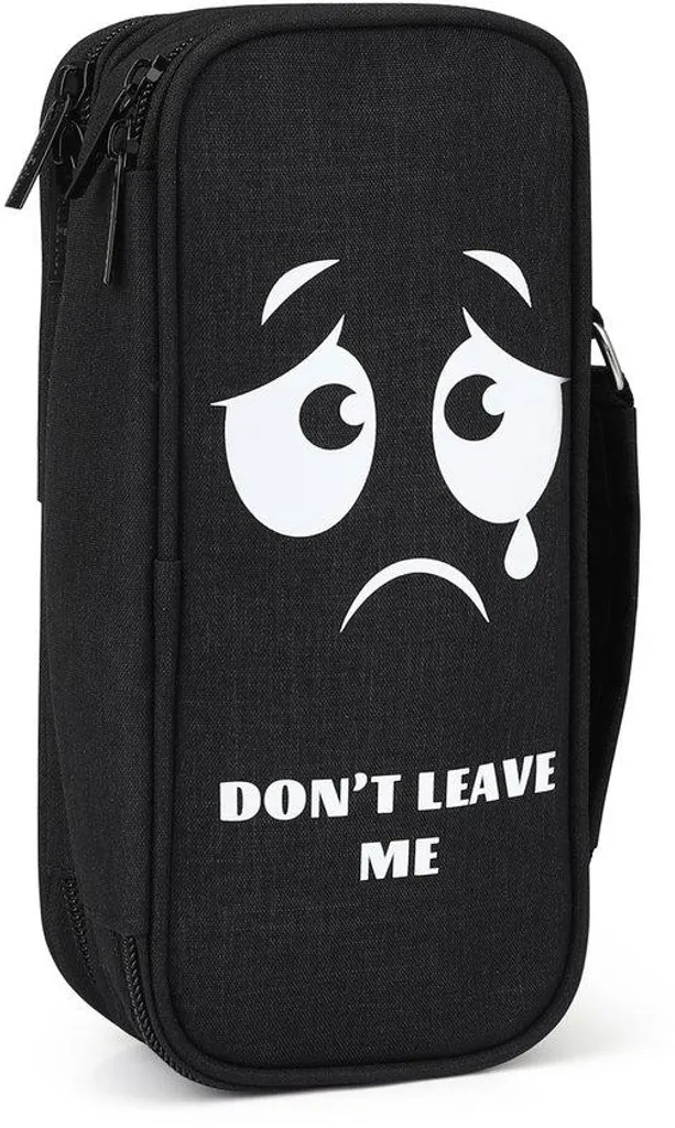 Grande trousse de rangement 5 compartiments pour fournitures d'école et bureau