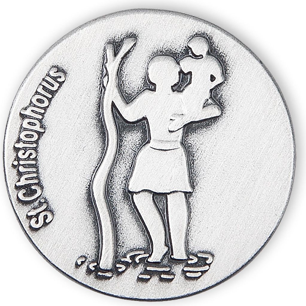 FRITZ COX Christophorus- Automedaille- 2,5cm