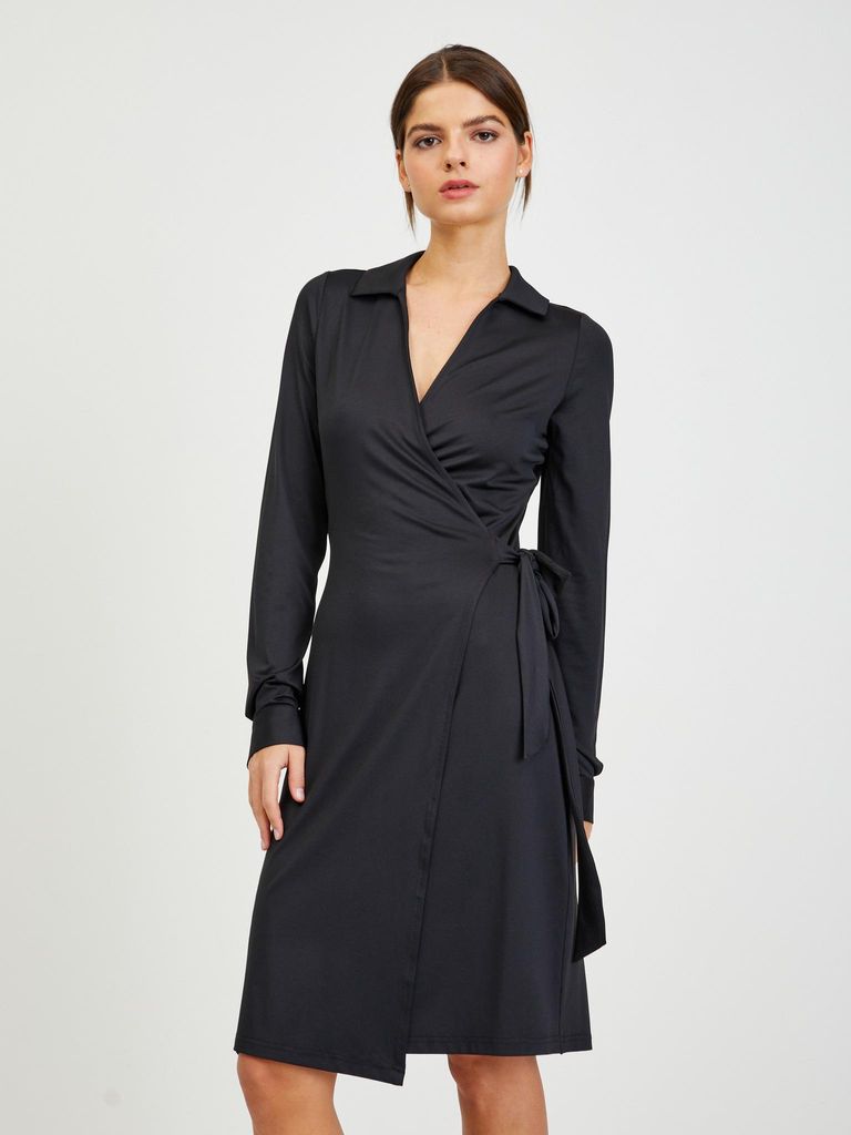 Orsay Schwarzes Damenkleid 410244-660000__XS