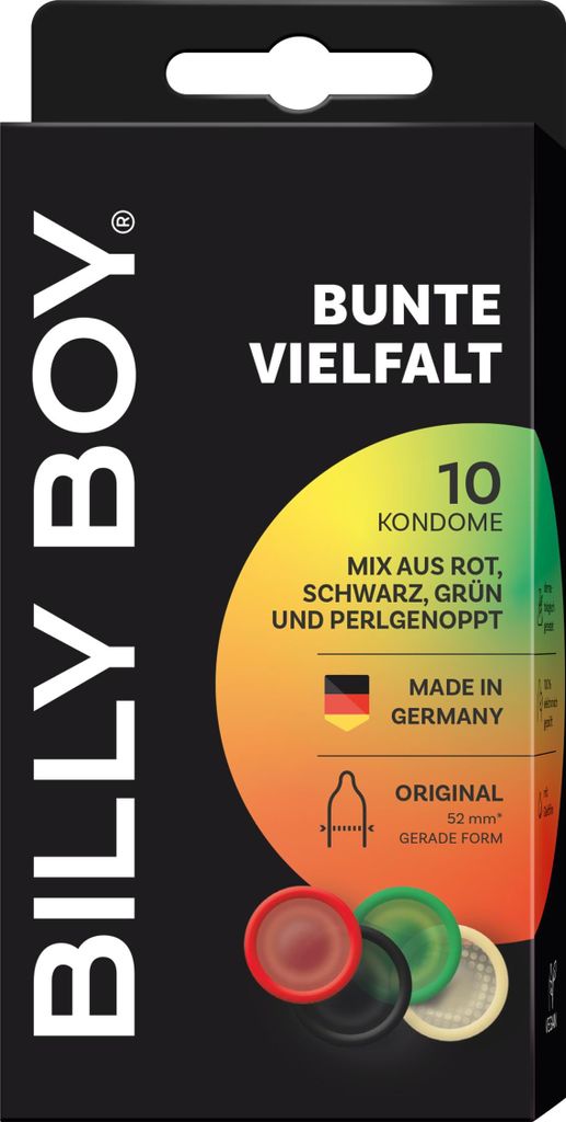 A box of Billy Boy condoms.