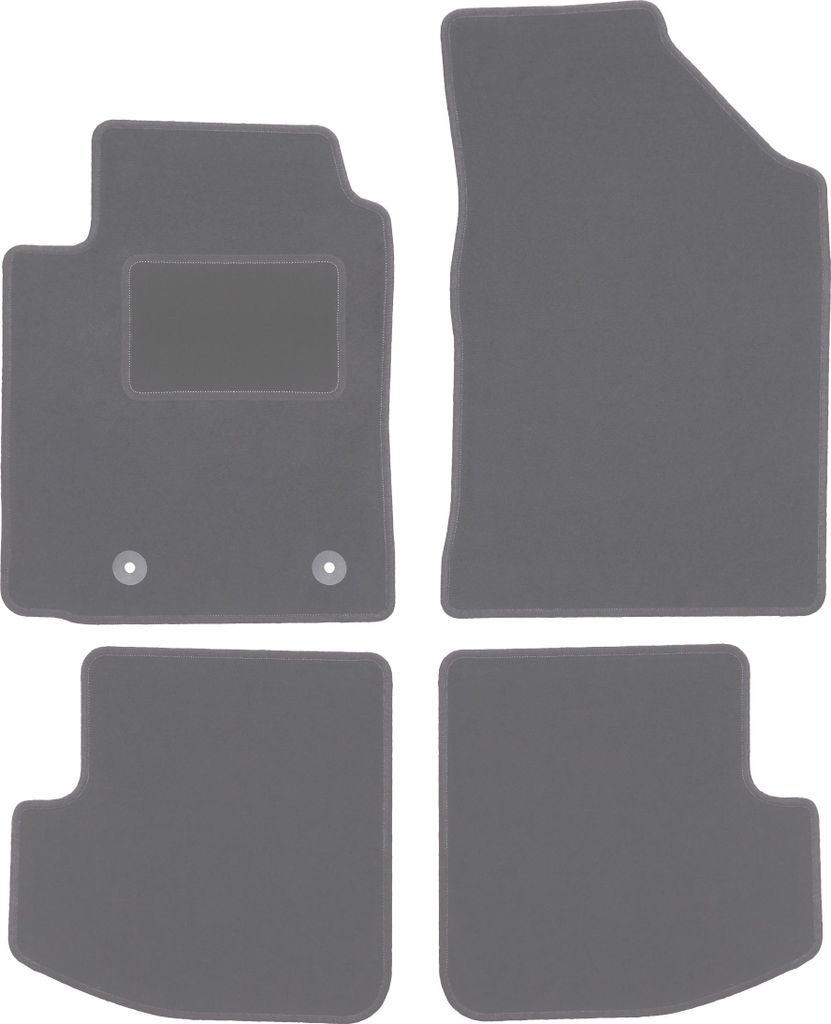 Graphit-Fußmatten für: Toyota Yaris I 3-Türer (1999-2005)