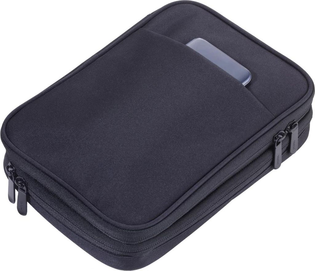 TROIKA Kabeltasche CONNECTED schwarz