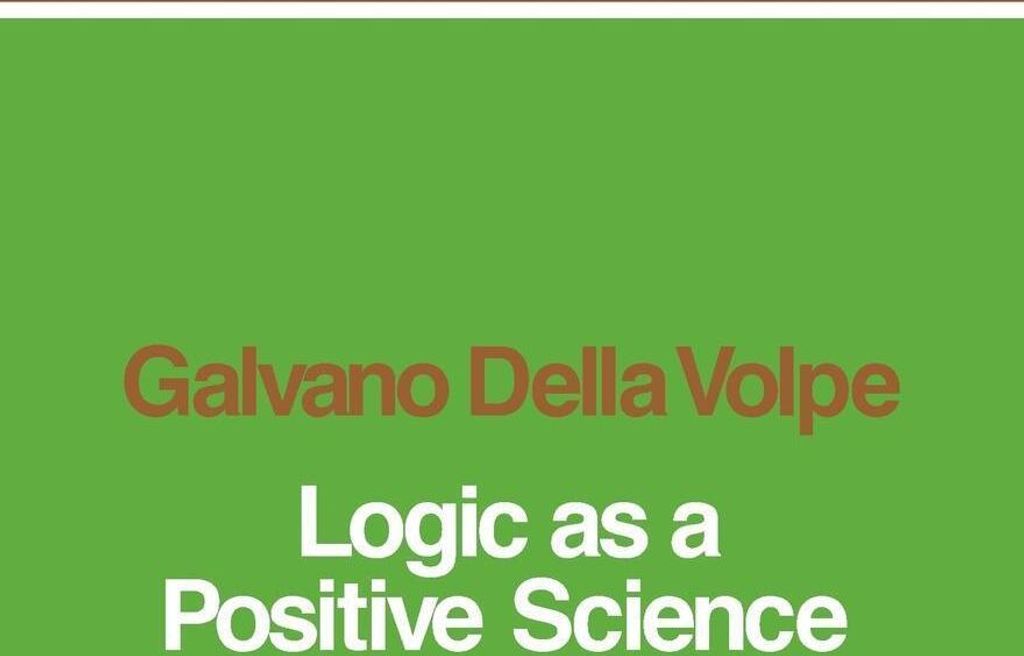 Logic as a Positive Science