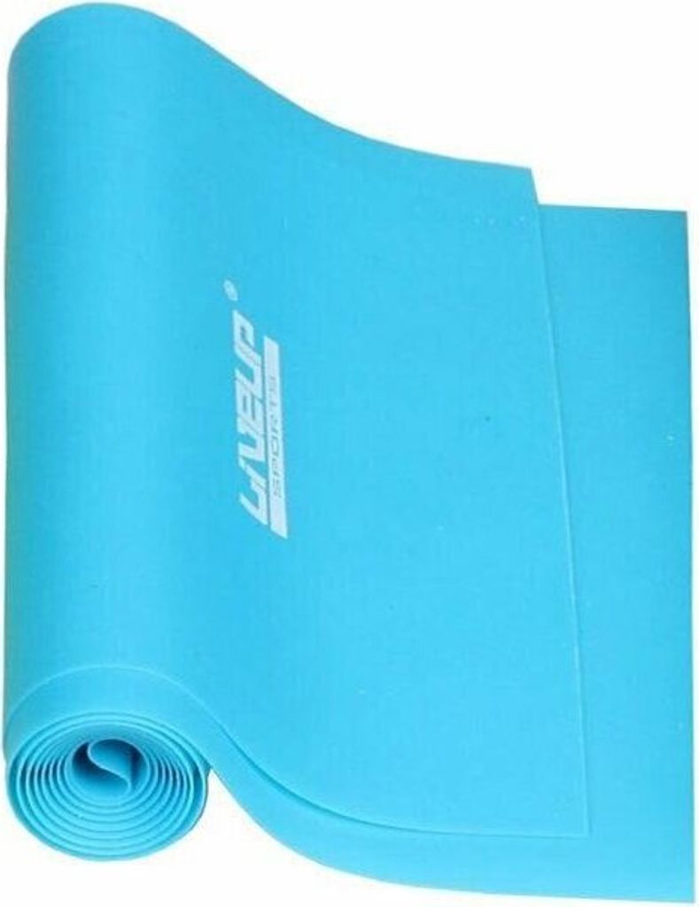 Multipack 4pcs Aerobic Gummi Fitness Gummi 120 x 15 cm blau, S