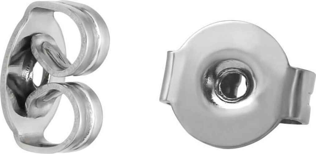 20 x Ohrmuttern Edelstahl Ohrsteckerverschlüsse