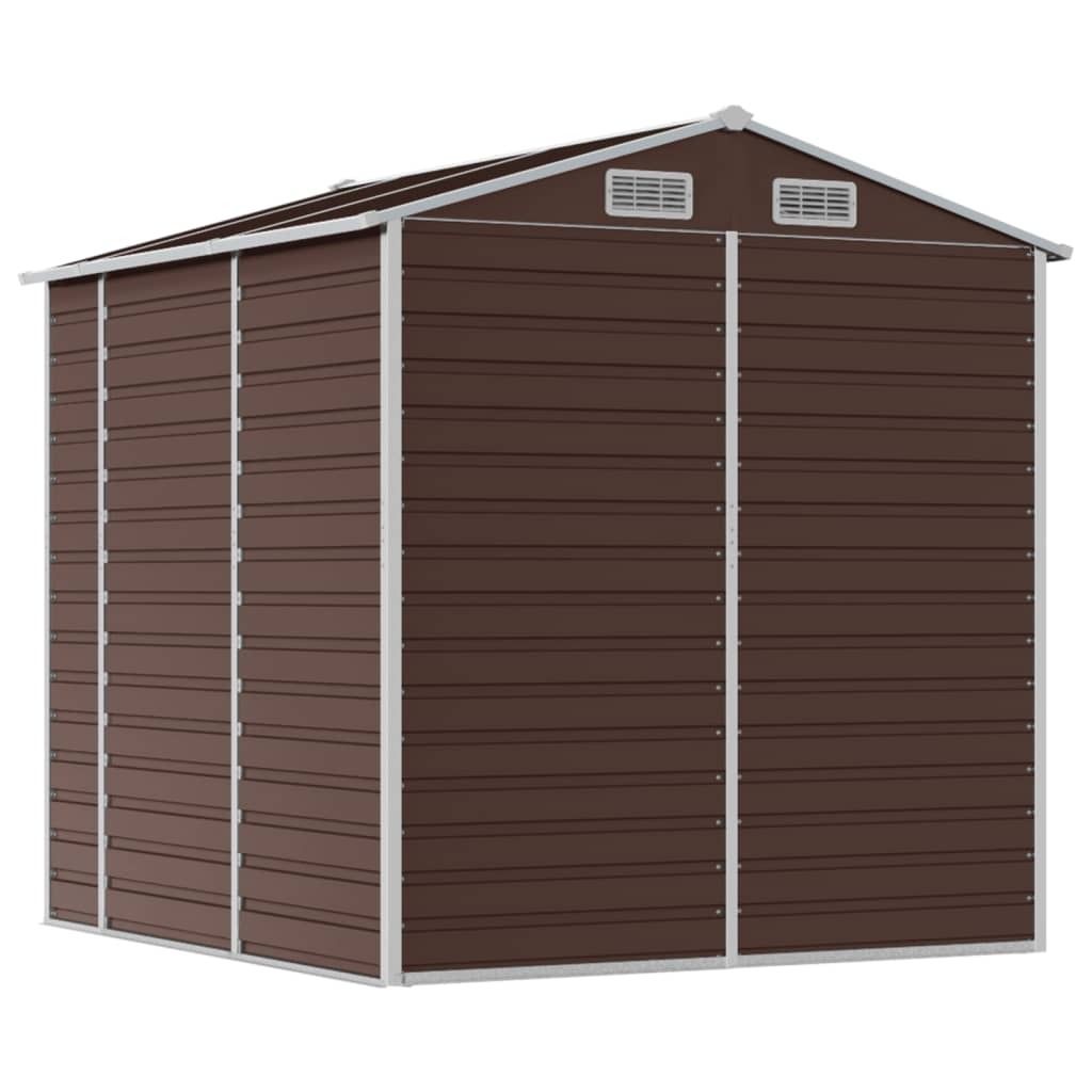 VidaXL Casetta da giardino 191x215x198 cm in acciaio Immagine del prodotto 
