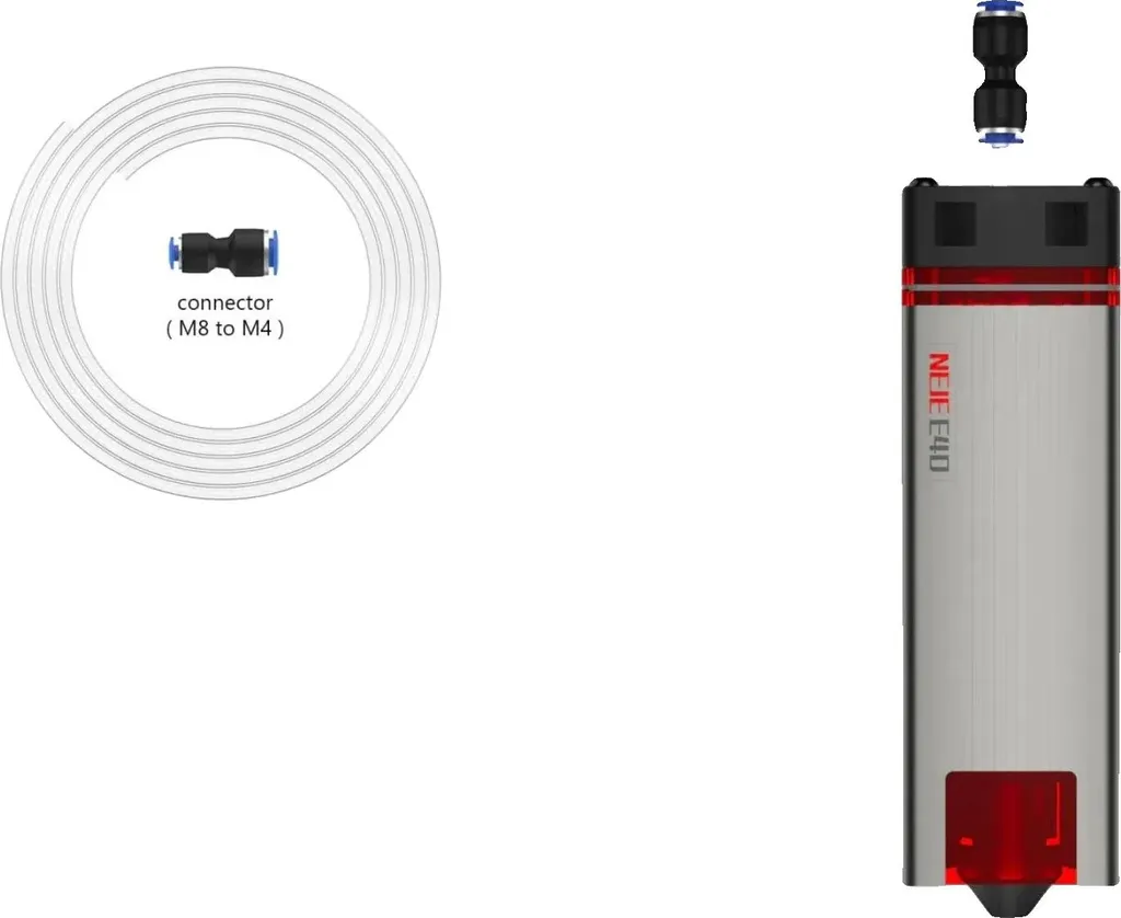 Tête Laser E40 de Remplacement avec Système de Refroidissement Optimisé