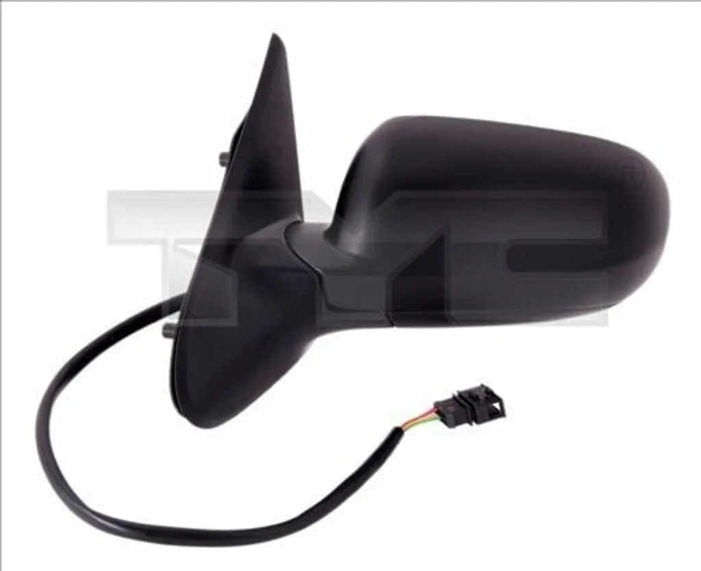 Rétroviseur Gauche Manuel Noir pour Seat Ibiza et VW Polo Variant 6V