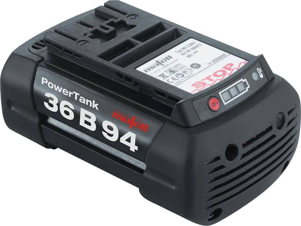 Mafell Batterie 094412 Akku-PowerTank 36B 94Wh Li-Ion 36V à autonomie longue