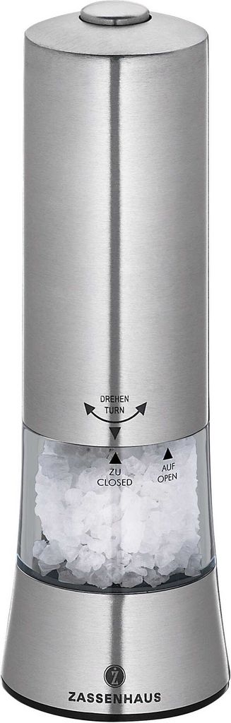 ZASSENHAUS Mlynček na soľ Gera na batérie 18cm Obrázok produktu 