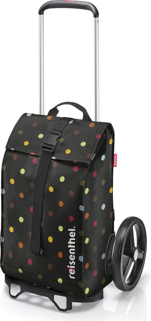 reisenthel citycruiser, Einkaufstrolley mit Tasche, Dots, Produktbild 