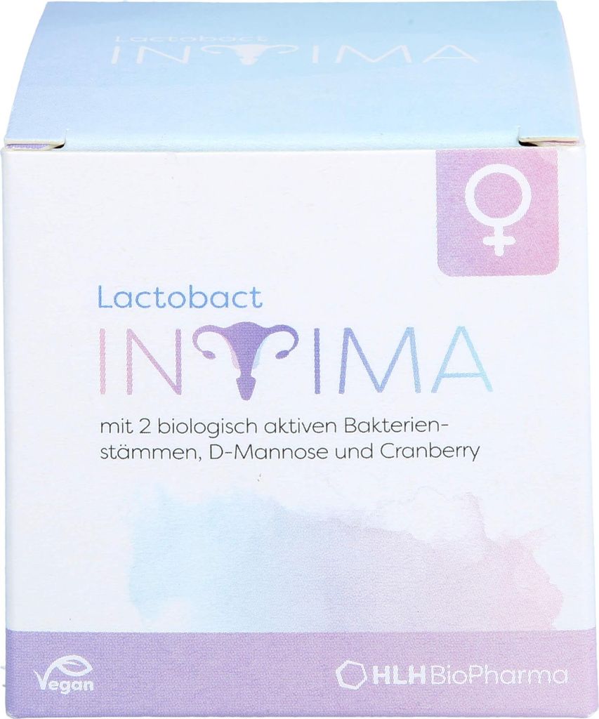 Lactobact INTIMA capsules bij blaasontsteking en Productafbeelding 