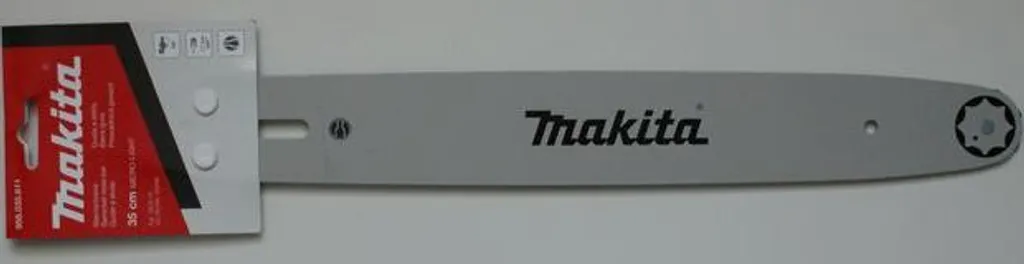 Guide Makita 38 cm pas 3/8 1,5mm haute précision pour abattage facile