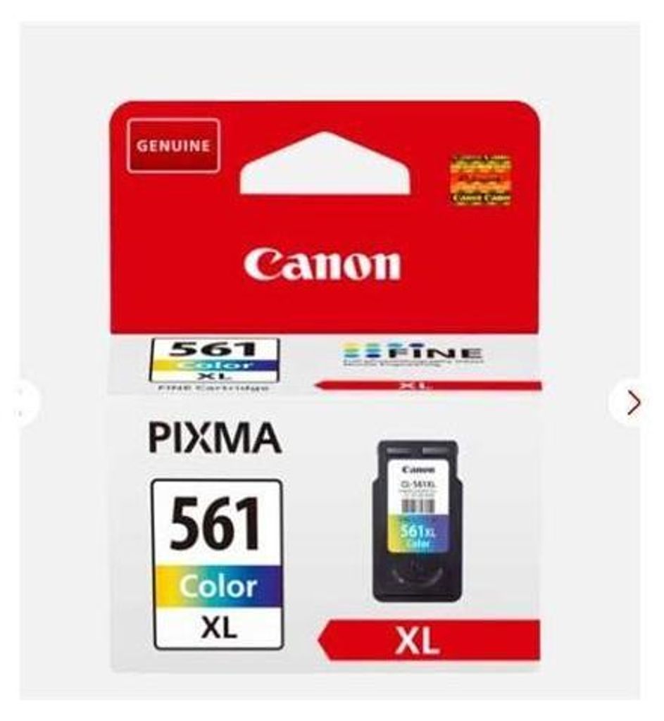 Canon CL-561XL, Hohe (XL-) Ausbeute, Cyan, Magenta, Gelb, Produktbild 