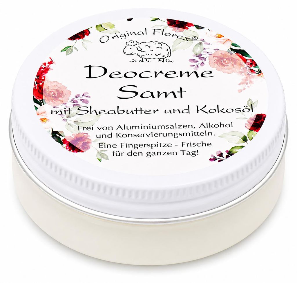 Florex Deocreme 40ml samt erfrischend blumig Produktbild 