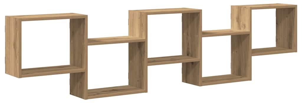 vidaXL Würfelregal 5 Fächer Artisan-Eiche Holzwerkstoff Produktbild 