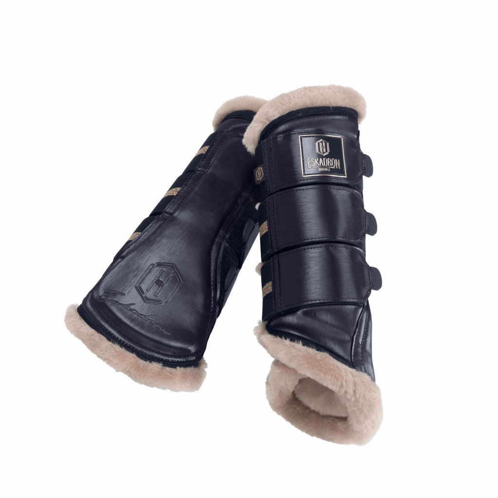 Eskadron HERITAGE Gamasche " GAMSLATE FAUXFUR " 1Paar Farbe - navy Größe - S