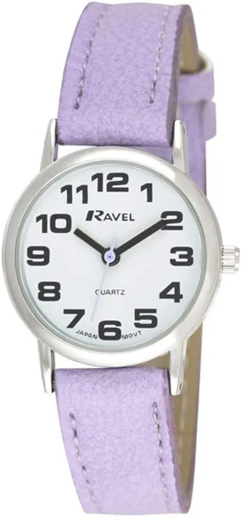 Orologio Unisex Ravel R0105 Stile Minimal Numeri Grandi 36mm