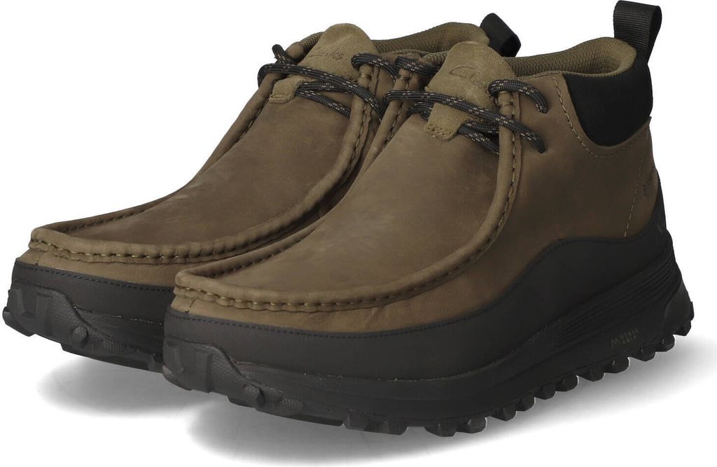 Clarks Schnürhalbschuhe bequem in grün, Gr. 8 Produktbild 6