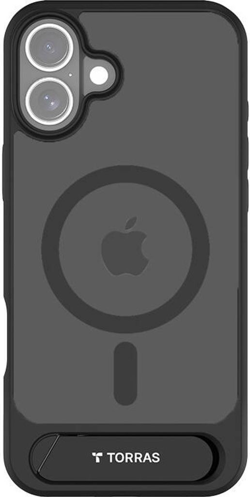 Torras Pstand Series Case pour Iphone 16 (Noir) Image du produit 