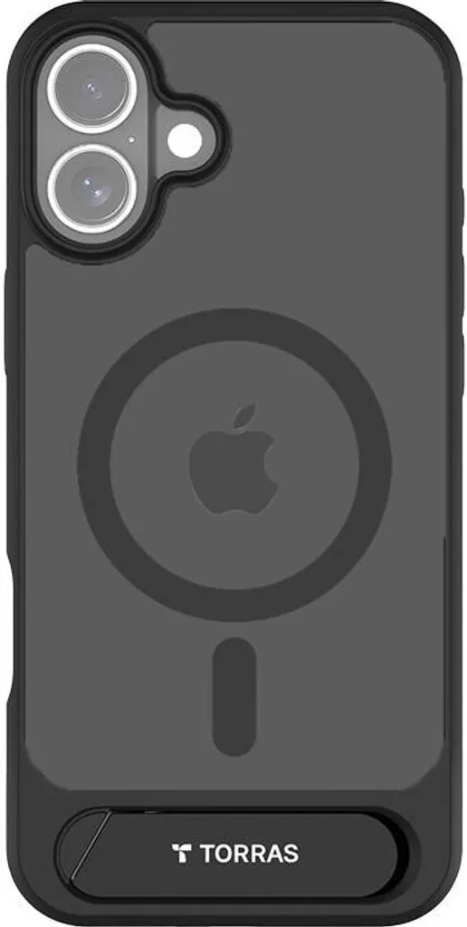 Torras Pstand iPhone 16 Plus: La Cover Nera Definitiva per il Business