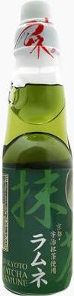 Hatakosen | Ramune Matcha - 200 ml - Limonata giapponese - Immagine del prodotto 