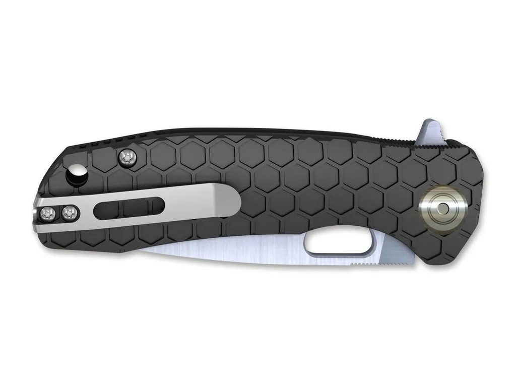 Honey Badger Flipper D2 Medium Black - Couteau avec Lame Acier D2 Robuste - 2