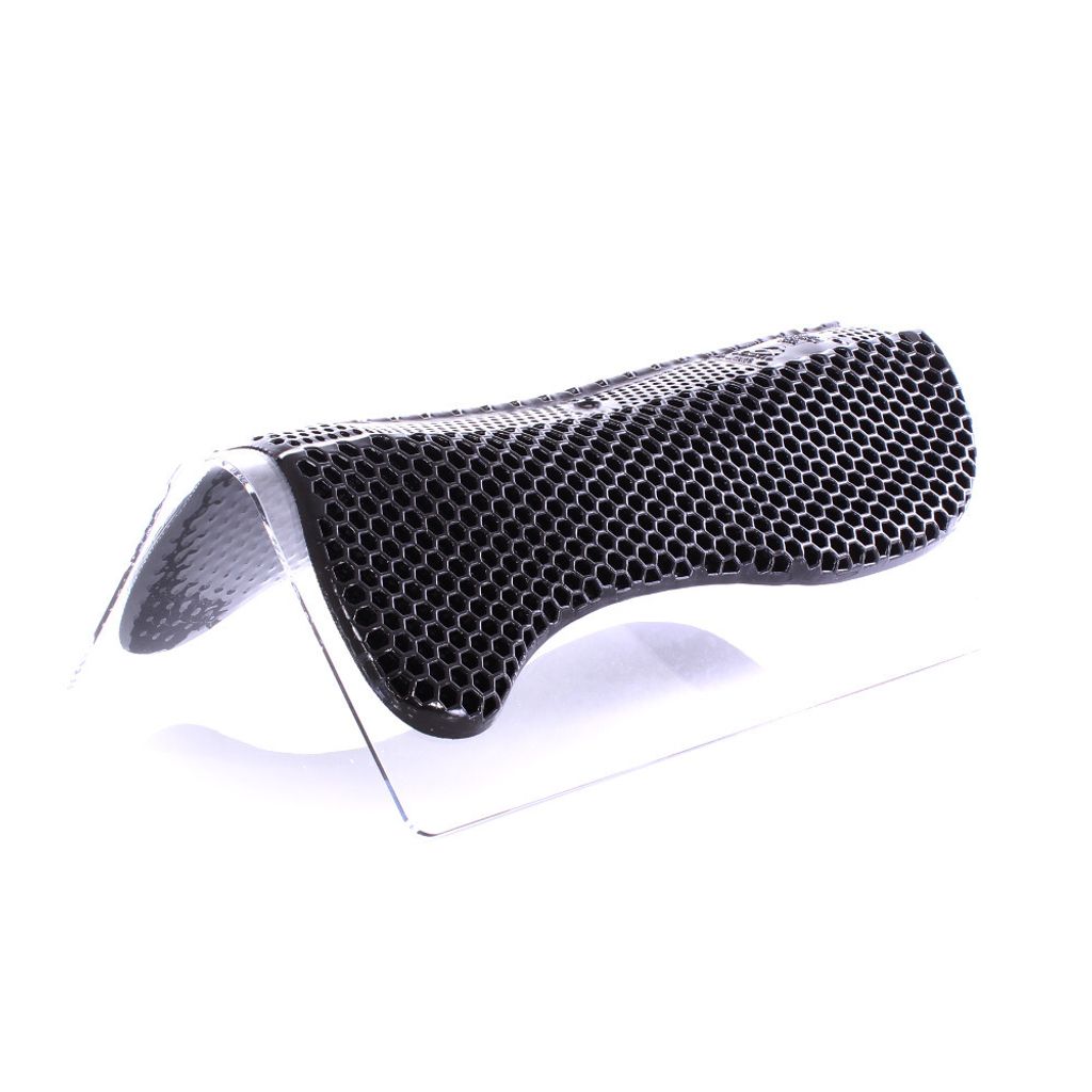 Acavallo Air-Release Soft Gel Pad Schwarz