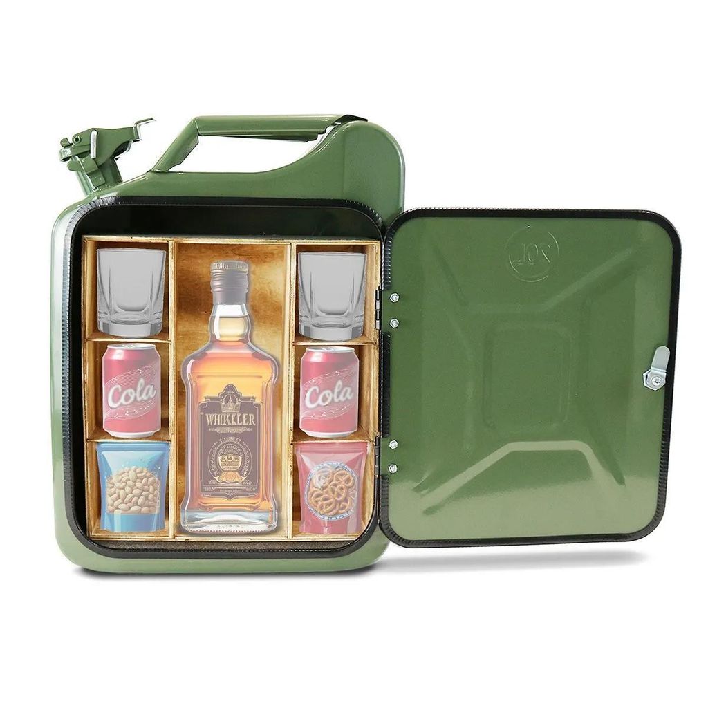 Minibar in Benzinkanister Design MF1 Bar Regal / Produktbild 