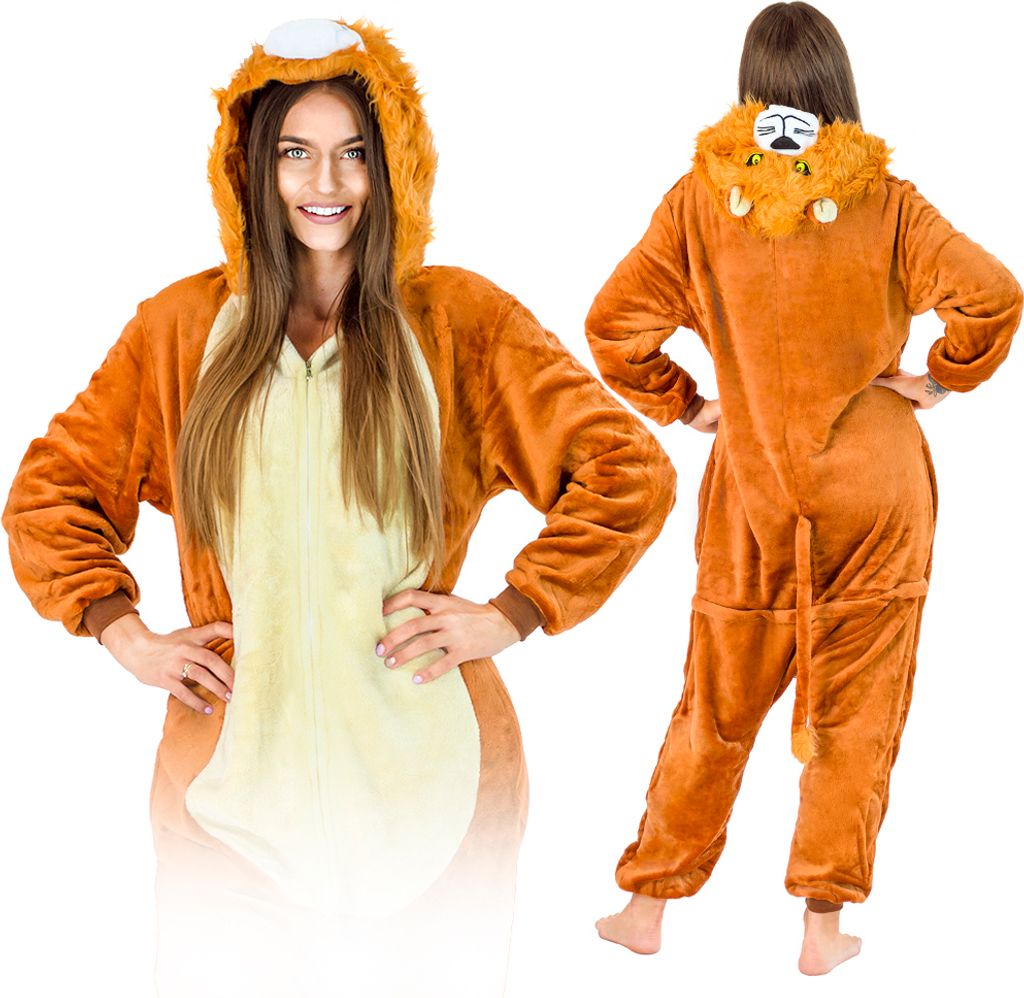 Halloween Kostüm Damen & Herren - One Piece Schlafanzug Produktbild 