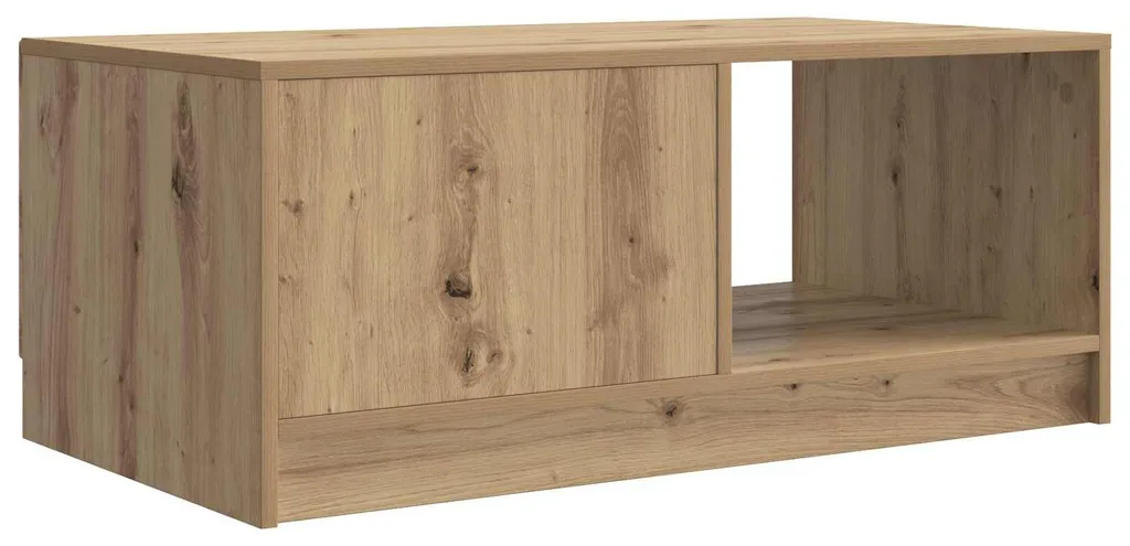 Table basse gain de temps pour salon ordonné en chêne Artisan - 6