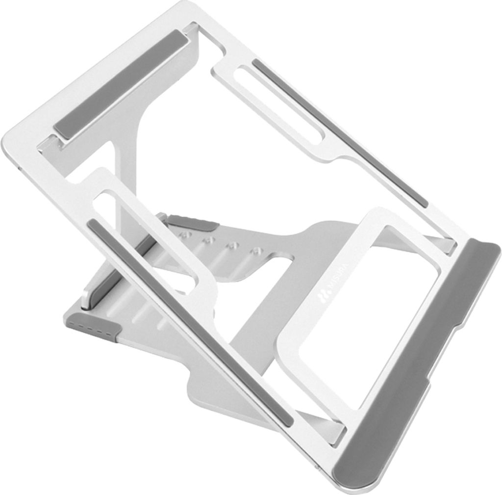 MISURA ME02, Notebook- & Tablet-Ständer, Silber, Aluminium, 27,9 cm (11 Zoll), 39,6 cm (15.6 Zoll), 90 - 120 mm