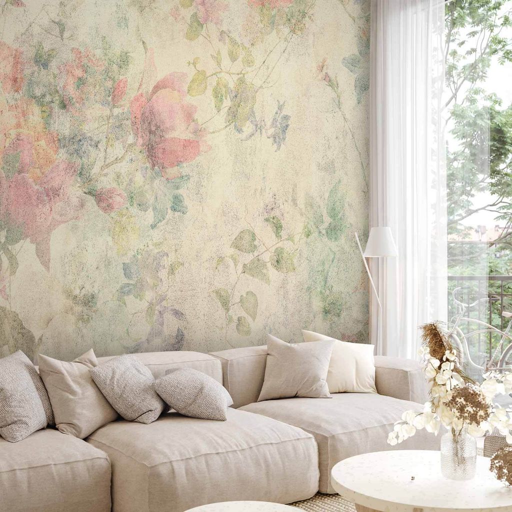 Vlies Fototapete - Sunk in Stone - Second Variant 400x280 cm Blumen b-C-0975-a-c