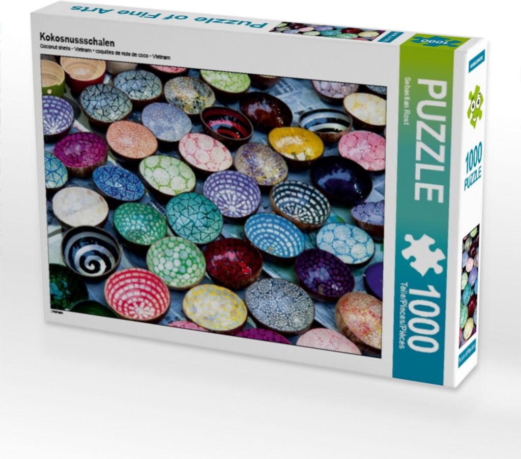 Calvendo Kokosnussschalen 1000 Teile Puzzle quer 640x480mm, Rost Sebastian; 7306568