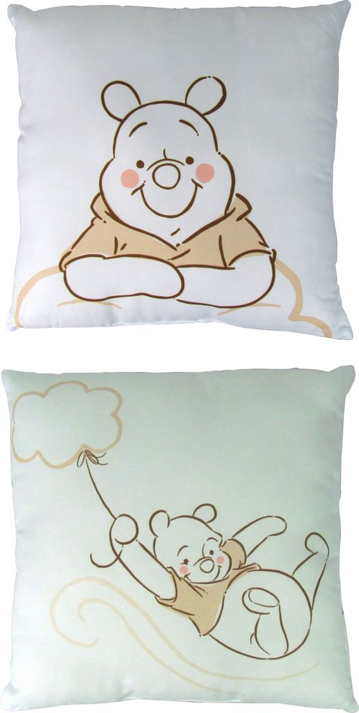 1 Stück Winnie the Pooh Kinderkissen - Dekokissen ca. 30cm Produktbild 