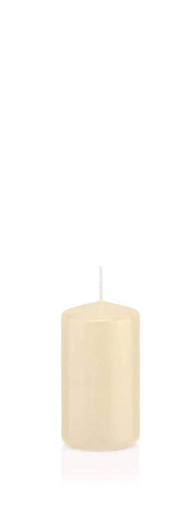 INNA-Glas Wachskerze Maeva, creme, 8cm, Ø 4cm, 12h -  Produktbild 