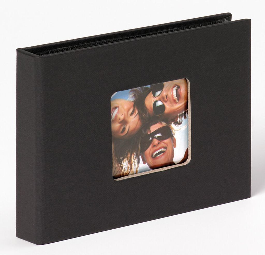 Walther Minialbum "Fun" Schwarz 36 Fotos 10x15
