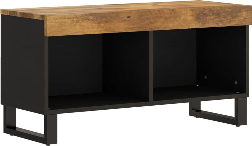 vidaXL TV-Schrank 85x33x43,5 cm Massivholz Mango