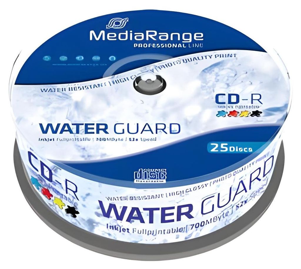 MEDIARANGE 25 x CD-R - 700 MB (80 Min) 52x